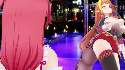 Miko goes to the club (Slightly NSFW)