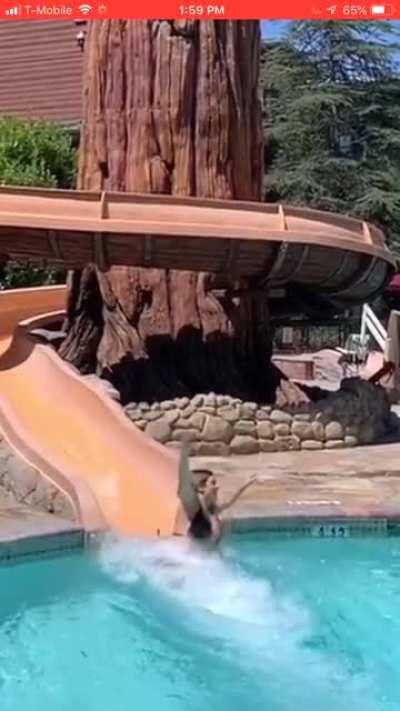 Slow motion with splashing can’t go wrong