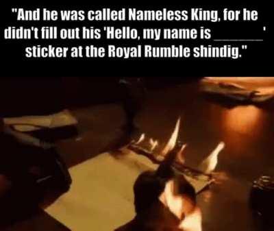 Missed item description: His name was 