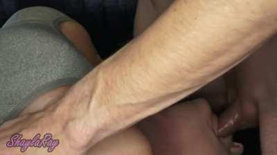 Throat distension session