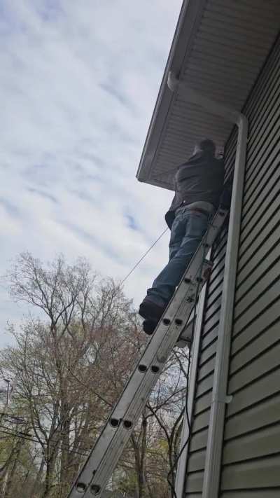 Landlord cuts tenants fiber cable.