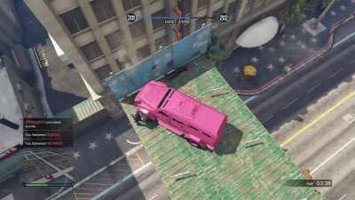 Never again will I be able to pull this off! All 4 taken out!