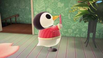 Aurora takes a cursed photo.