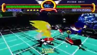 When you had enough of Metal Sonic's bullshit for the 800 time: