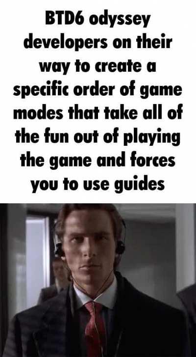 Odysseys should be fun to play, not something tiresome