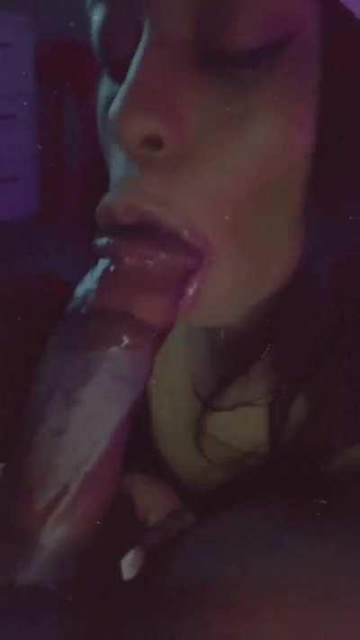 Sucking dick is what she is good at name idk tbh 🤷‍♂️