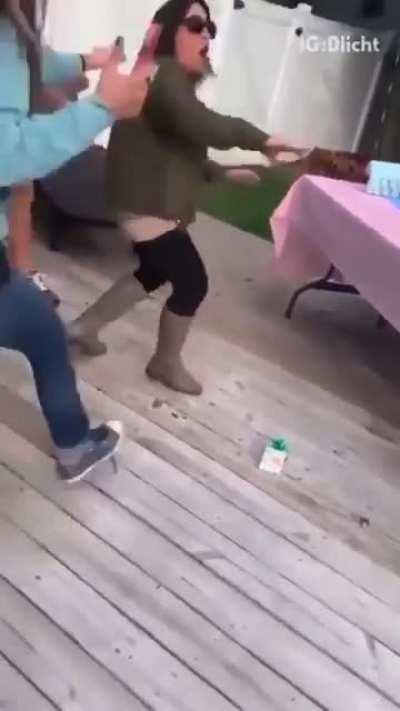 To give the older daughter the spotlight at a gender reveal party.