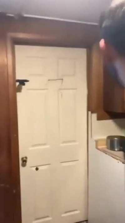 A slight miscalculation in his plan