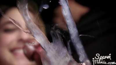 POV Cum kiss with Kristen Scott