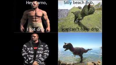 Beach Bob got drip?!