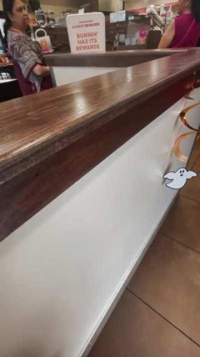 Woman goes on tirade against Dunkin workers and customers/makes derogatory and racist remarks over length of waiting line