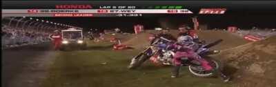 James Stewart Crashes at Daytona