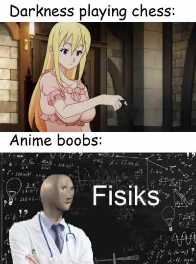 anime boobs defy laws of physics
