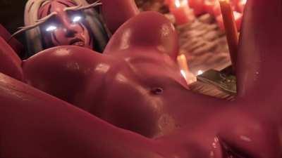 Night Elf and an Imp