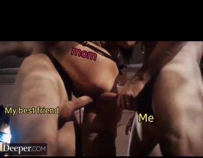 M0m knows how to control me