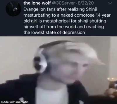 Darn Shinji, that kids a devil!