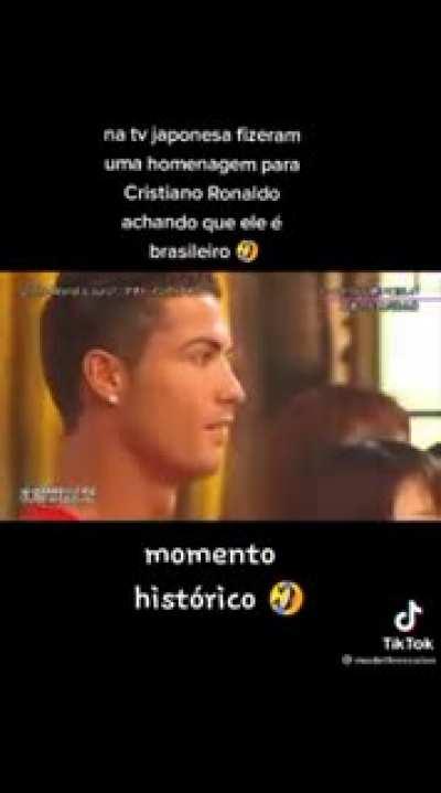 TV Japonesa homenageia CR7 mas comete um pequeno erro