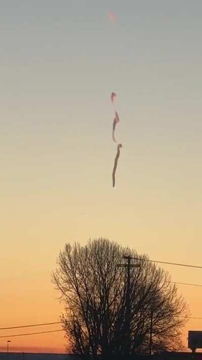 Billings Montana Falling Object Video