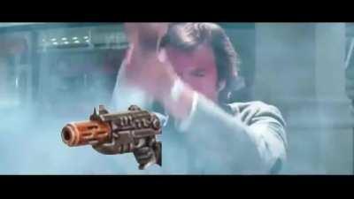 Here me out boys it can do 2/3 the damage of the rail gun and only costs 5 points.