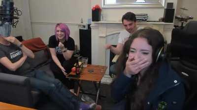 What occurs when individuals with Tourette's syndrome get together