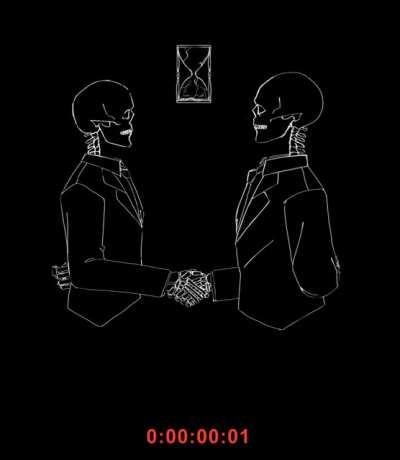 Made my last art into a video and added a little something! ⌛️