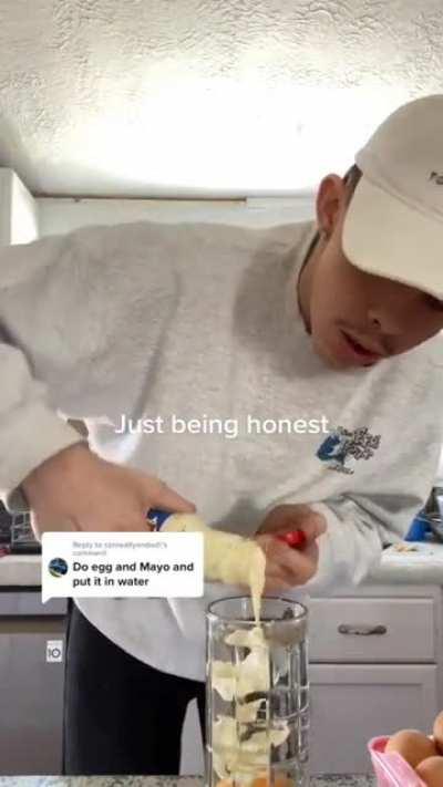 Thanks, I hate eggy mayo water.