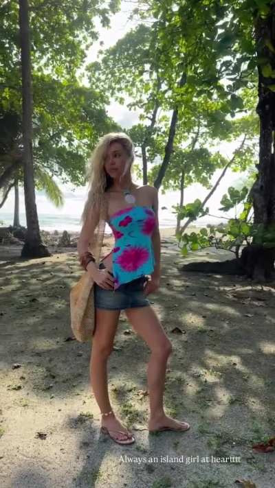 'Always an island girl at heart' - IG December 2025