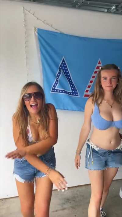 The newest sorority pledge