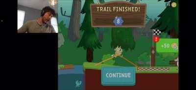 Did Mark just….. Easter egg UA?