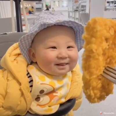 That does put a smile on his face