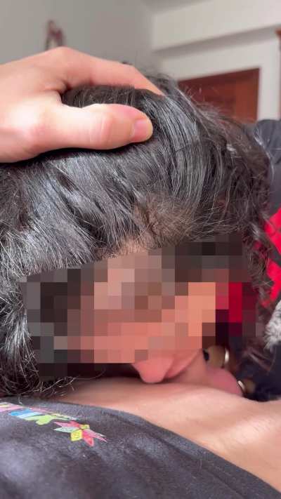 He reminded me that a good girl eats his whole meal