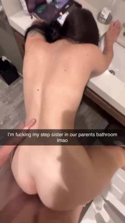 Doggystyle Bathroom sex >