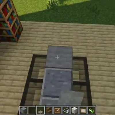 Nice modern house build (original video on instagram @minecraftbuildsdesigns