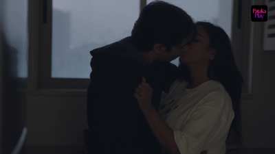 She stares at you like she’s about to say something. She doesn’t.