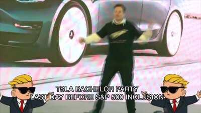 HAPPY TSLA BACHELOR PARTY DAY!