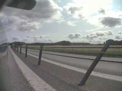 Footage from the crash 2/2