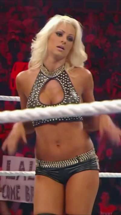 Maryse after winning the Battle Royal