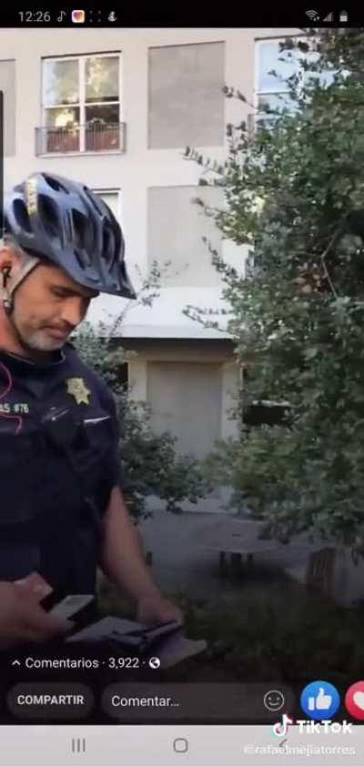Police take money from street vendor’s wallet for not having a permit. You can see the devastation and fear in his face for being so helpless to do anything about it