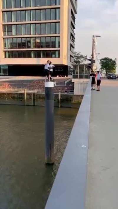 Couple of guys being dudes