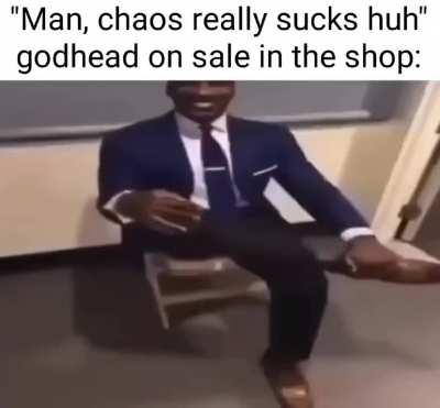 Chaos deniers are heretics