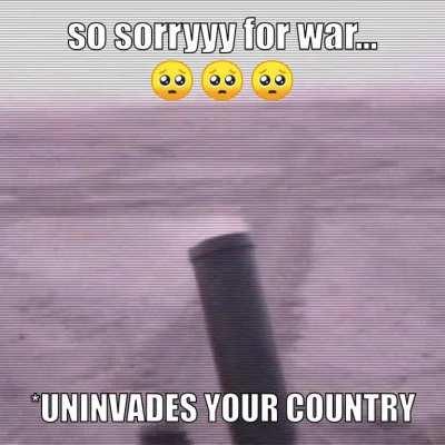 we're also putting Saddam back in his hiding place btw