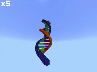 I had a school assignment to make a DNA model, and decided to do it in Minecraft Bedrock Edition, using command blocks! Hope you like it, it’s by far the toughest command block creation I’ve made.