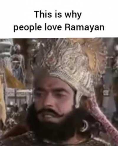 ramayan op bhaii 😆