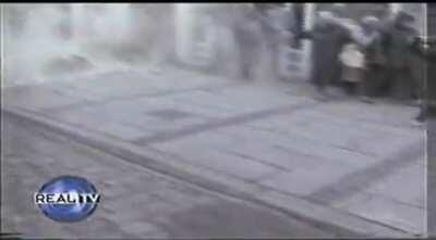 HMFT after getting hit with about a hundred falling bricks