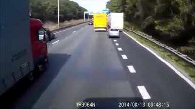 At first I thought oh maybe he was alright as the drivers side wasn’t hit that badly, but...