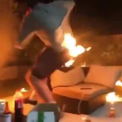 Fighting Fire With Fuel