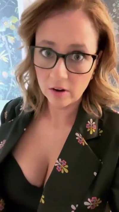 Jenna Fischer and her Pam Pams