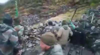 Alleged video of recent clash between Indian and Chinese soldiers.