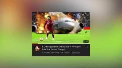 Football thumbnails but they are real.