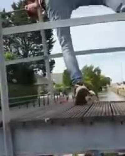 I will go over the bridge